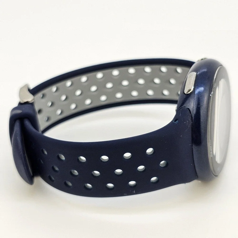 Armitron Digital Men's Watch 43MM Dark Blue‎ Case Dark Blue Gray Plastic Bands